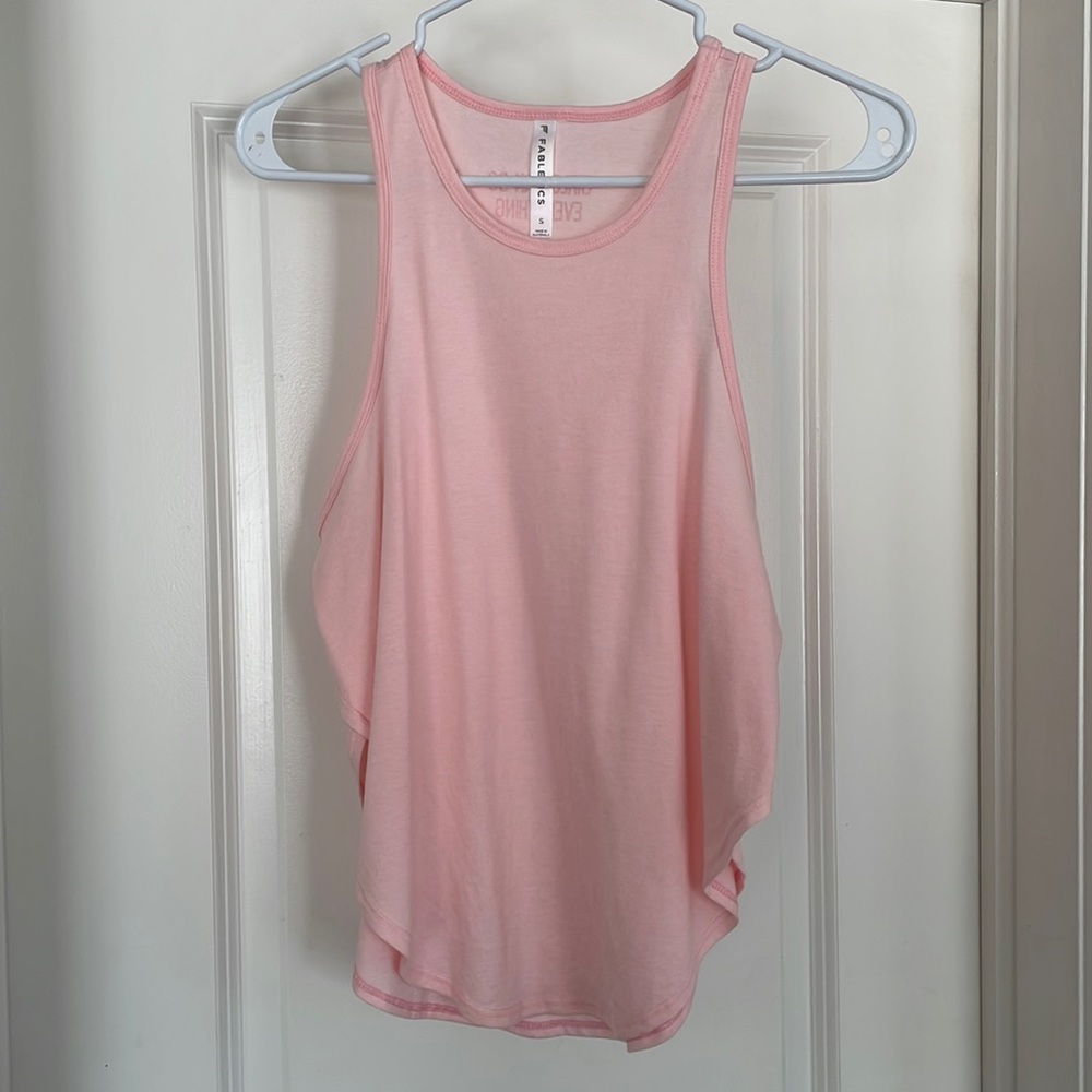 Fabletics Pink Tank Top